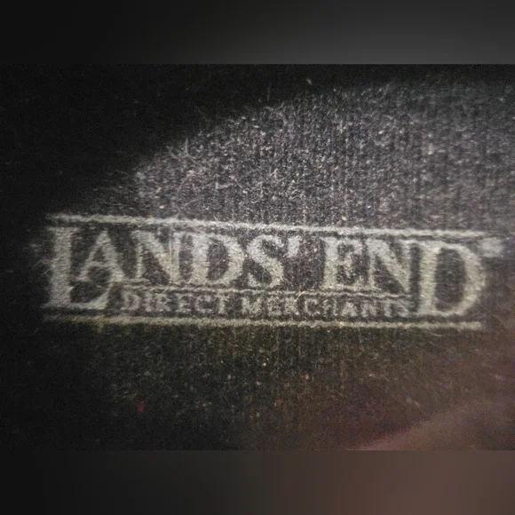 #550- Lands' End Women's Casual Leather Brown or Black Slip-On Shoes - Picture 11 of 11